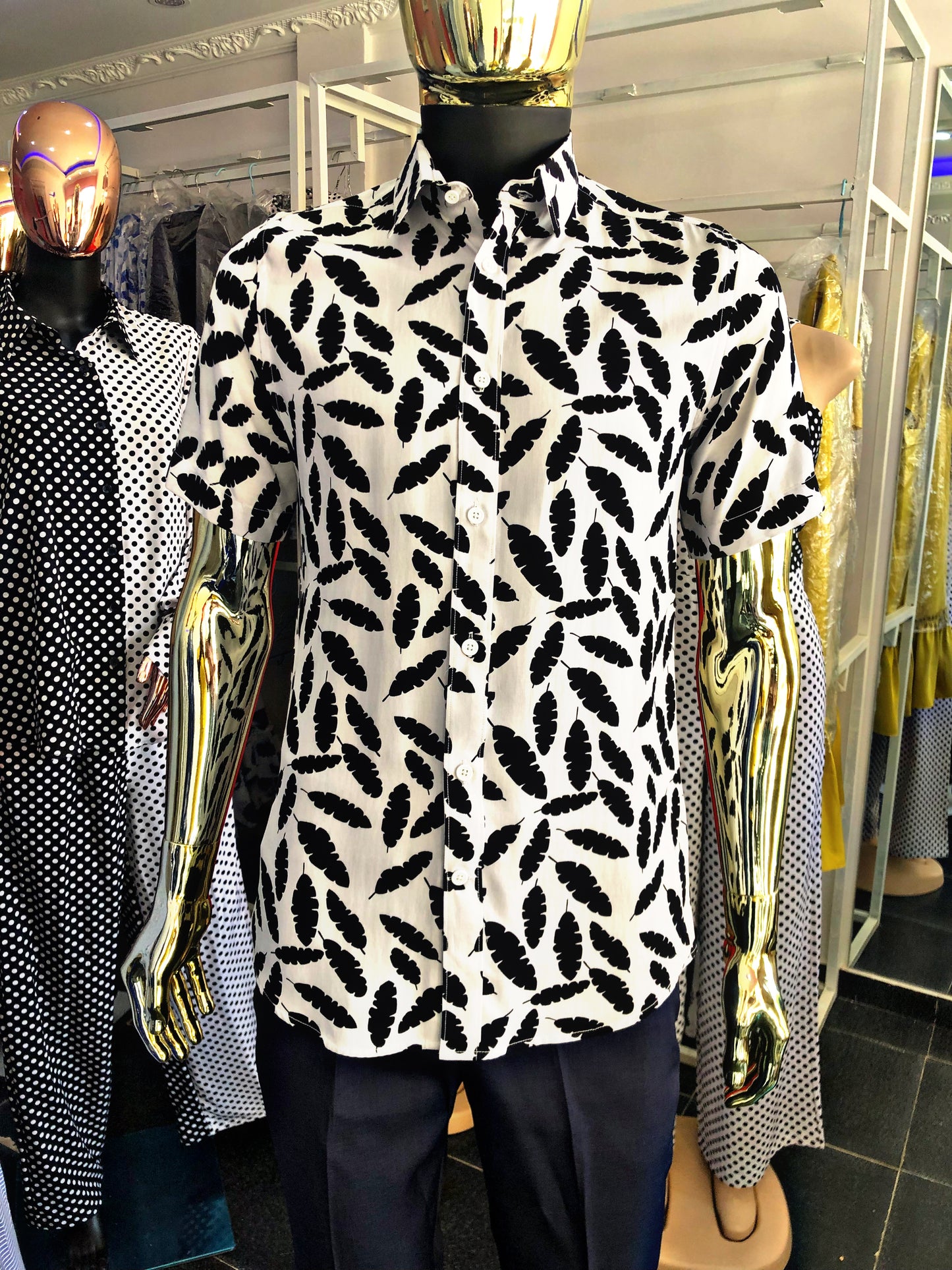 Camisas casuais modernas