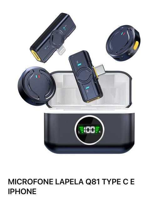 MICROFONE LAPELA